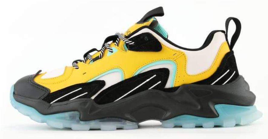Mazino - Mantle-025 - Teal/Yellow/Black
