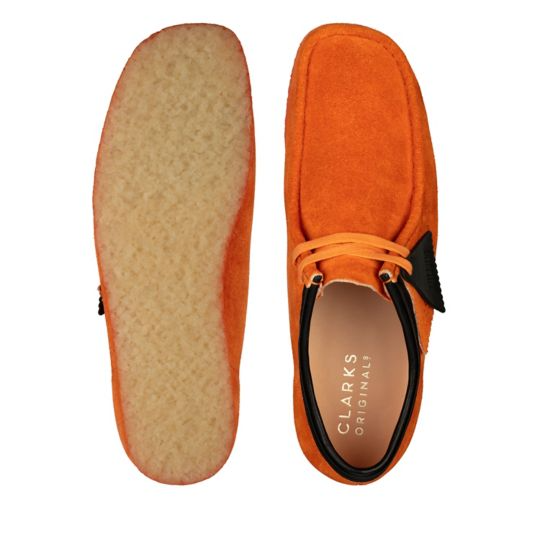Clarks Wallabee Originals - 26163072 - Orange - Men's (SPECIAL PRICE)