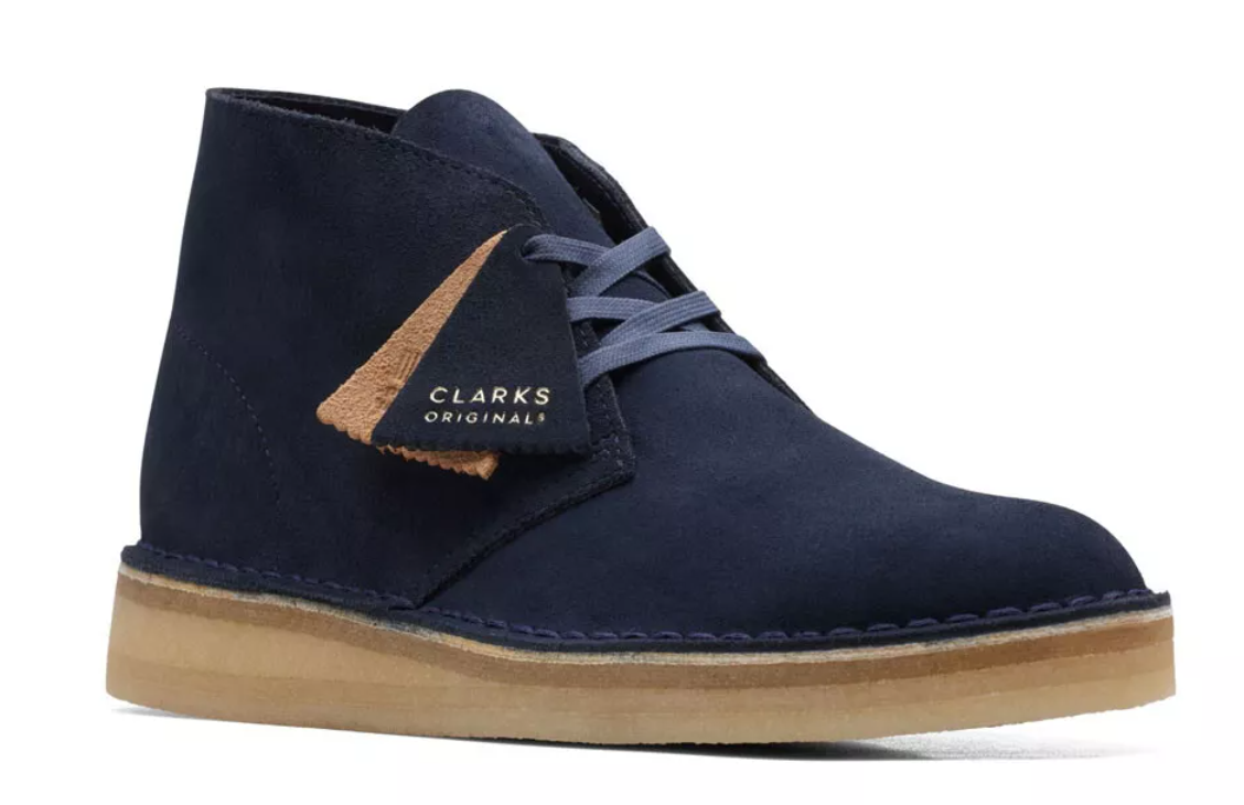 Clarks Desert Coal (26169997) Men's (Navy Blue)