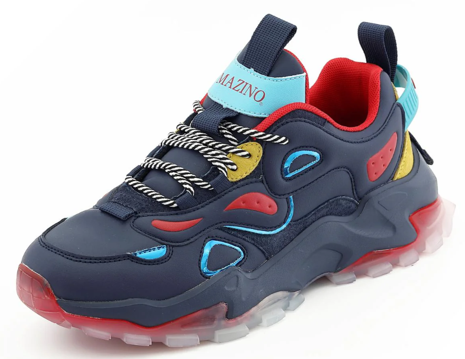 Mazino - Augen-162 - Navy / Multi