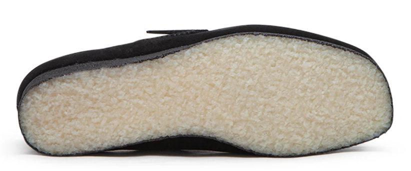 Clarks Originals Wallabee Lo Black Suede 26155519
