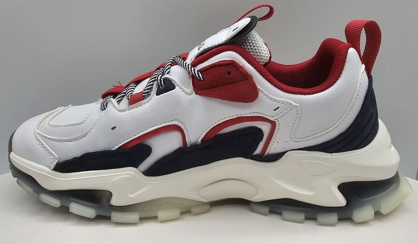 Mazino - Mantle-007 - White / Navy / Red