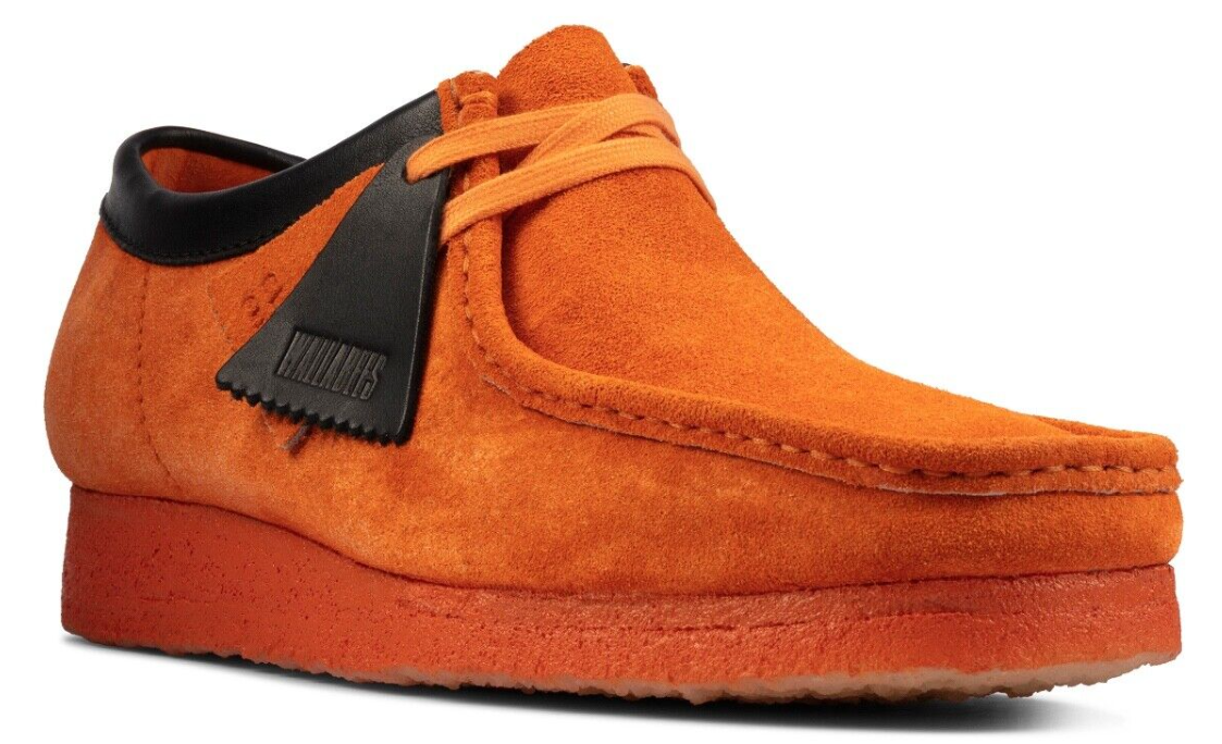 Clarks Wallabee Originals - 26163072 - Orange - Men's (SPECIAL PRICE)
