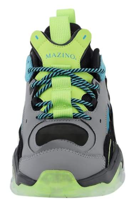 Mazino - Mantle-075 - Lime / Grey / Green / Black