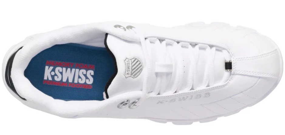 K.Swiss ST329 CMF - White/Black/ Silver - 03426-129-M