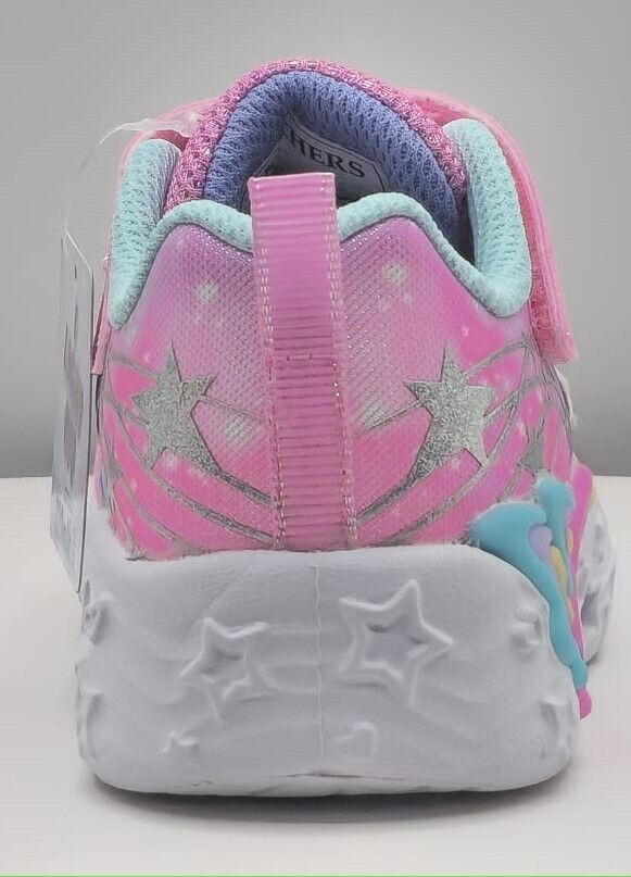SKECHERS LIGHT UPS - LIL STELLAR - 302697/PKTQ (TODDLERS)