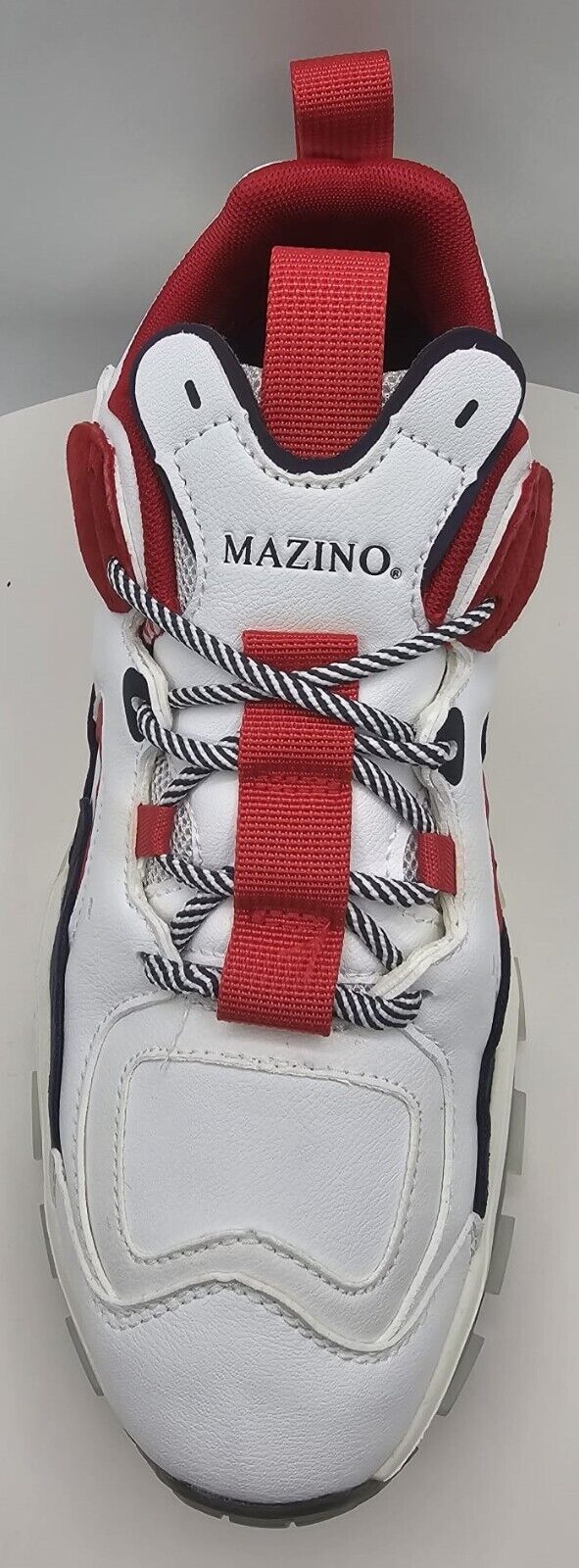 Mazino - Mantle-007 - White / Navy / Red