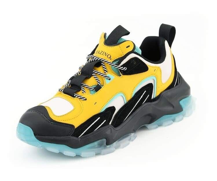 Mazino - Mantle-025 - Teal/Yellow/Black