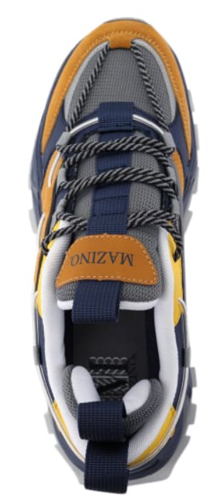 Mazino - Core-215 - Cognac / Navy / Yellow