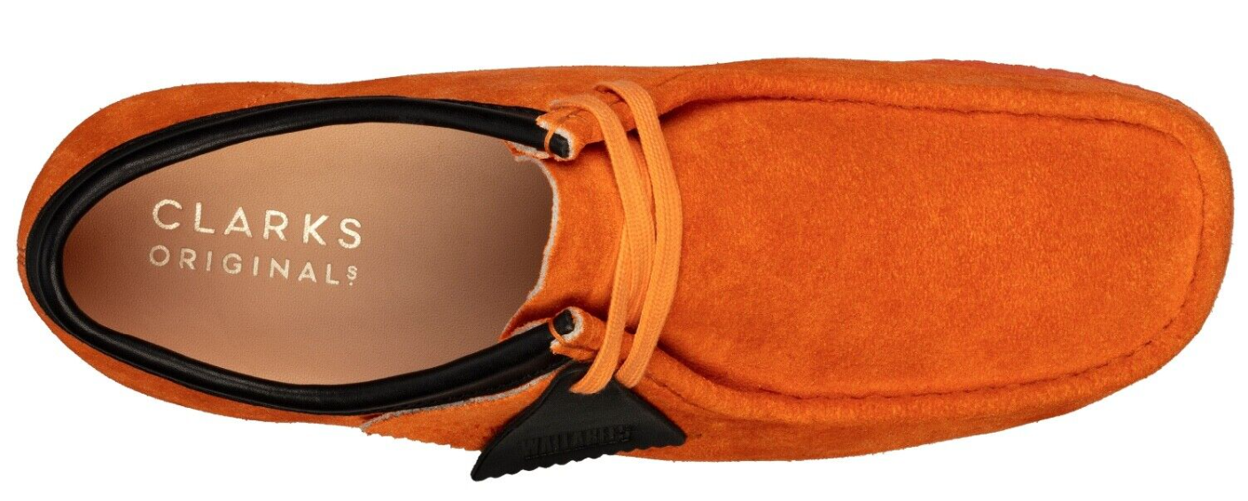 Clarks Wallabee Originals - 26163072 - Orange - Men's (SPECIAL PRICE)