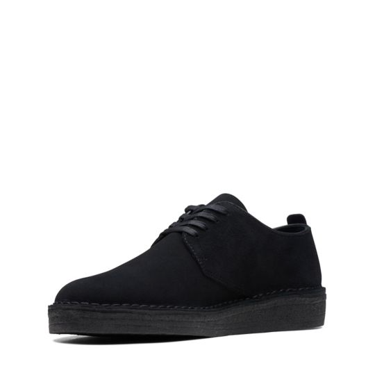 Clarks Desert Coal London Black Suede - 26171744