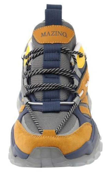 Mazino - Core-215 - Cognac / Navy / Yellow