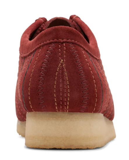 Clarks Wallabee Burgundy Combi - 26174512