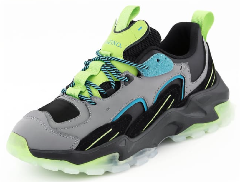 Mazino - Mantle-075 - Lime / Grey / Green / Black