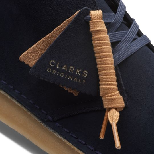 Clarks Desert Coal (26169997) Men's (Navy Blue)