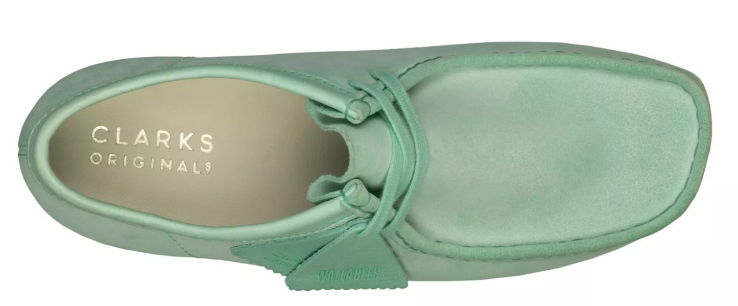 Clarks - Wallabee Lo - Mint Suede - 26158500 - Men's