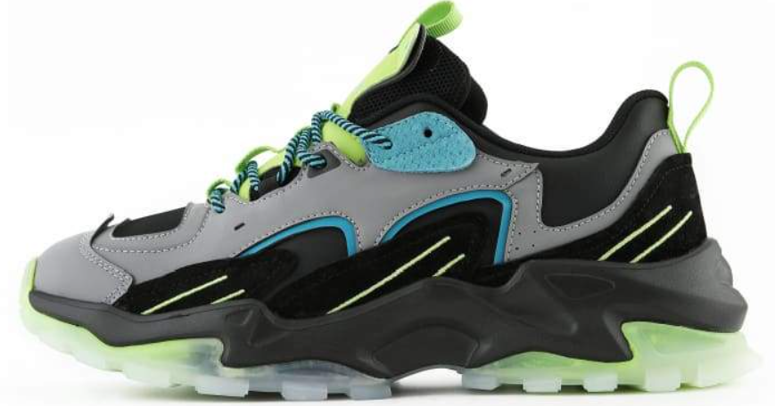 Mazino - Mantle-075 - Lime / Grey / Green / Black