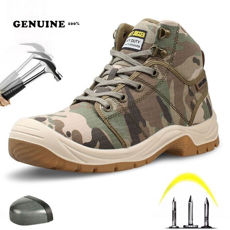 Safety Jogger, Steel Toe Work Boot, DESERT MULTI