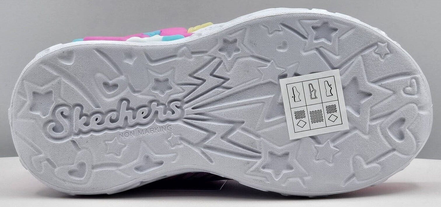 SKECHERS LIGHT UPS - LIL STELLAR - 302697/PKTQ (TODDLERS)