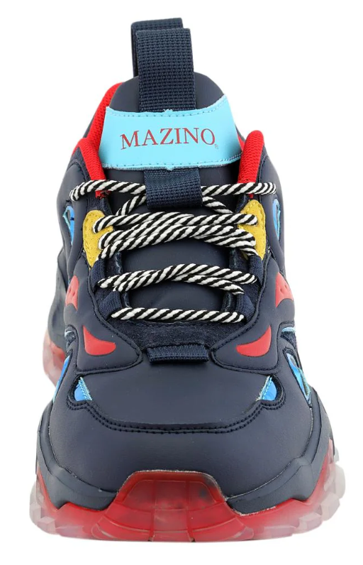 Mazino - Augen-162 - Navy / Multi
