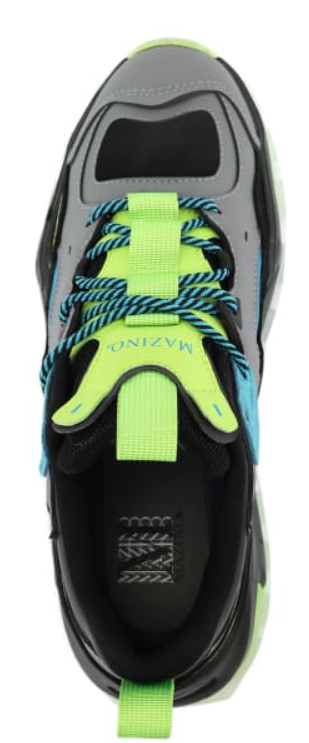 Mazino - Mantle-075 - Lime / Grey / Green / Black