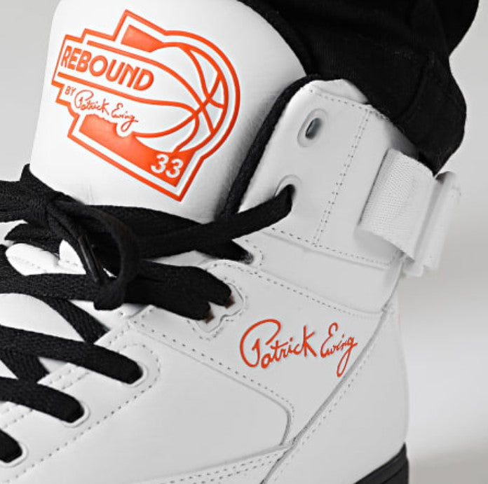 Patrick Ewing 33 Orion Strap (1RBE003-117) White / Orange / Black