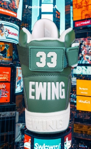 Patrick Ewing 33 Orion Strap (1RBE003-989) Green / Cream