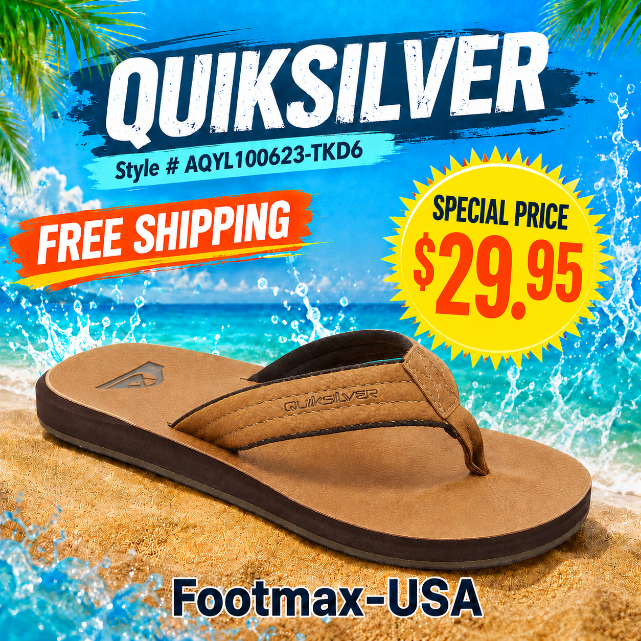 Quicksilver Carver Nubuck - AQYL100623-TKD6