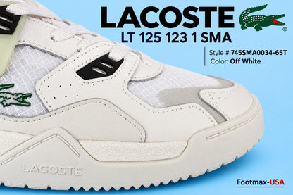 Lacoste LT 125 123 1 SMA - Textile - 745SMA0034-65T - Mens - Off Wht