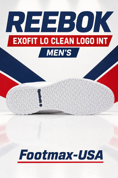 Reebok Exofit Lo Clean Logo Int. - 100000169 - White / Royal (Men's)