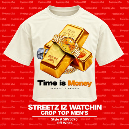 STREETZ IZ WATCHIN T-SHIRT "MEN'S" - SIW5090-OFF WHITE