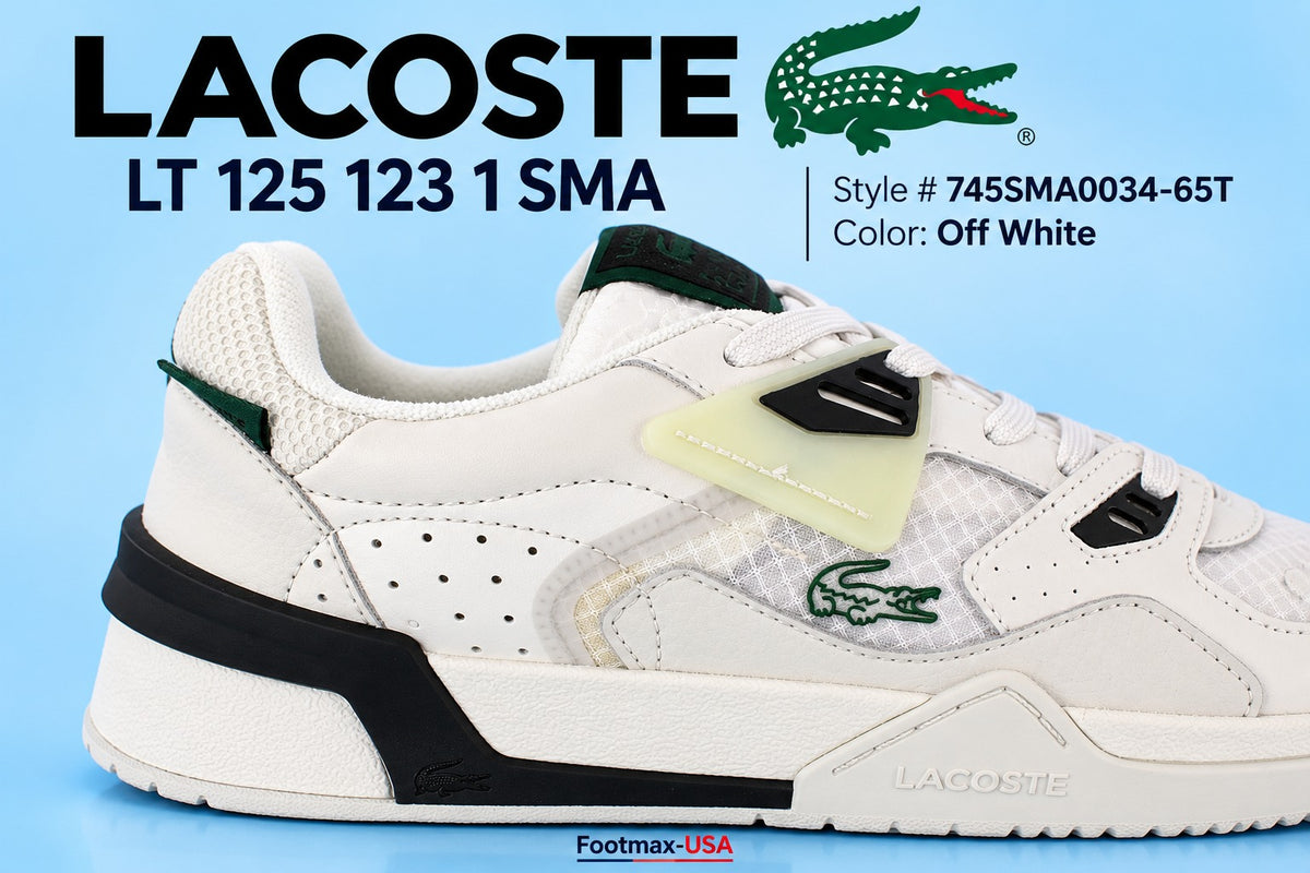 Lacoste LT 125 123 1 SMA - Textile - 745SMA0034-65T - Mens - Off Wht
