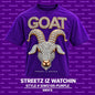 STREETZ IZ WATCHIN T-SHIRT "MEN'S" - SIW5196-PURPLE