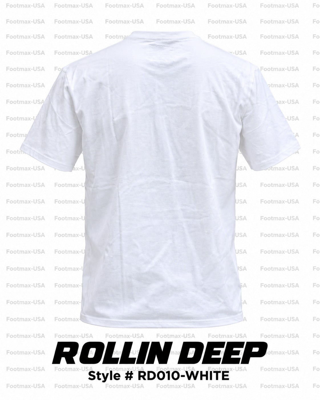 Rollin Deep T-Shirt - RD010-WHITE - Men's