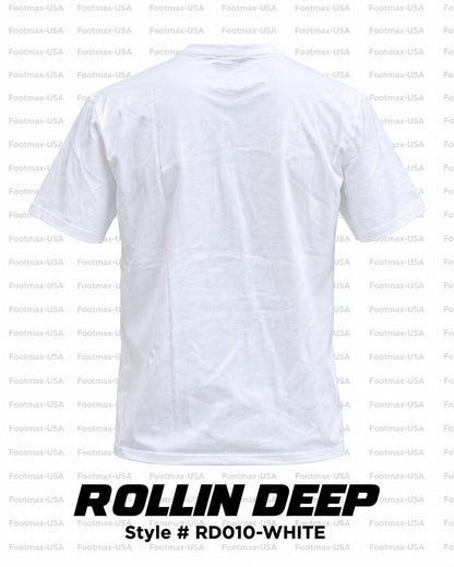 Rollin Deep T-Shirt - RD010-WHITE - Men's