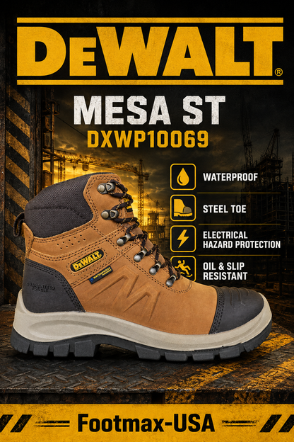 Dewalt Mesa ST - Steel Toe - Waterproof - Electrical Hazard - DXWP10069