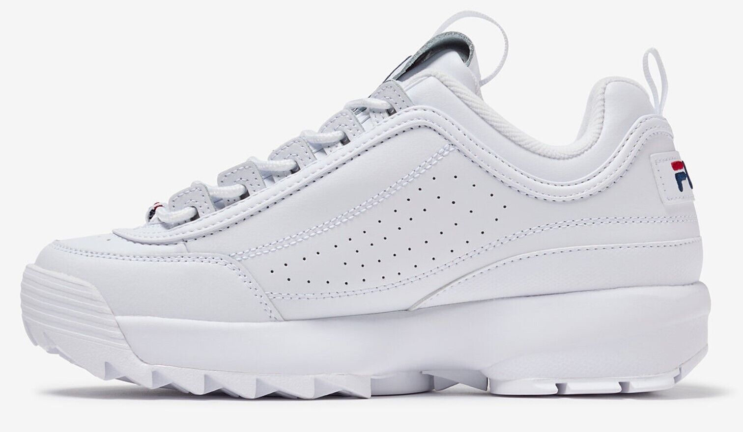 Fila Disruptor ll Premium - 5FM00002-125 - White / Navy / Red - WOMEN'S