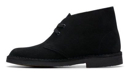 Clarks Desert Boot -Black Suede - 26155524 - WOMEN'S (SPECIAL PRICE)