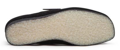 Clarks Originals Wallabee Lo Black Suede 26155519