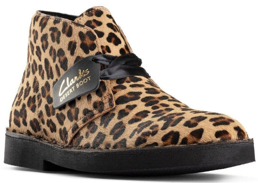 Clarks - Desert Boot - 26155670 - WOMEN'S -  Lepord Print (SPECIAL PRICE)