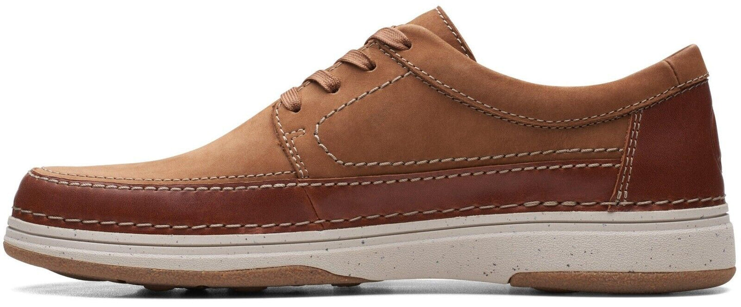 Clarks Nature 5 Lo - 26168613 -  Dark Tan Combi