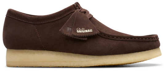 Clarks Wallabee Lo - Brown Suede - 26156606 - Men