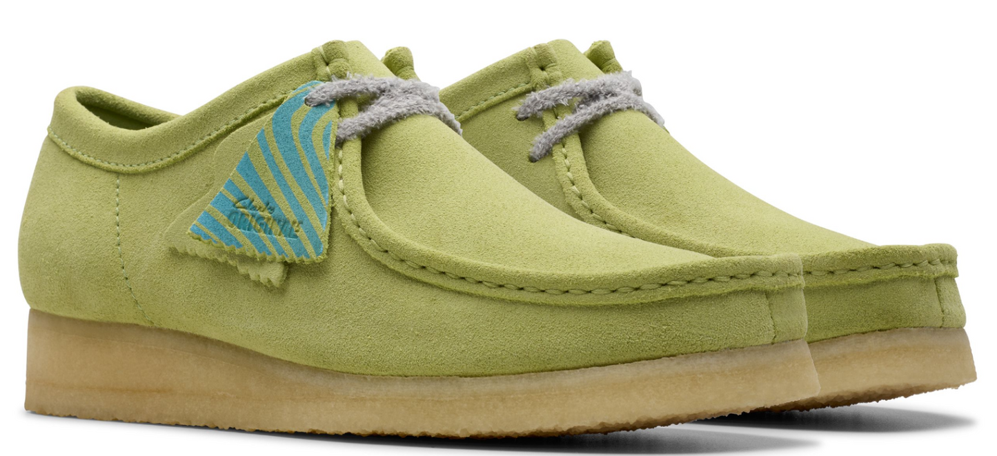 Clarks Wallabee - Pale Lime Suede - 26175855 (SPECIAL PRICE)