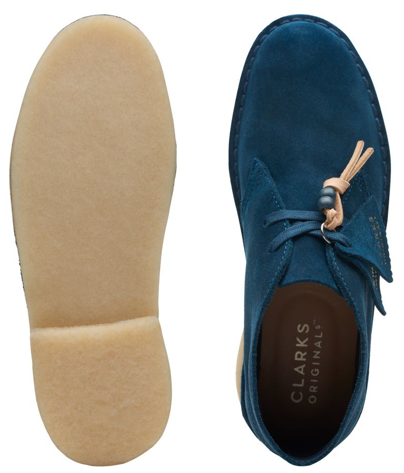 Clarks Desert Boot. Deep Blue Suede - 26173213 (WOMEN'S)
