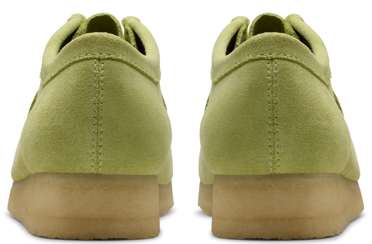Clarks Wallabee - Pale Lime Suede - 26175855 (SPECIAL PRICE)