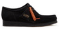 Clarks Originals Wallabee Lo Black Suede 26155519