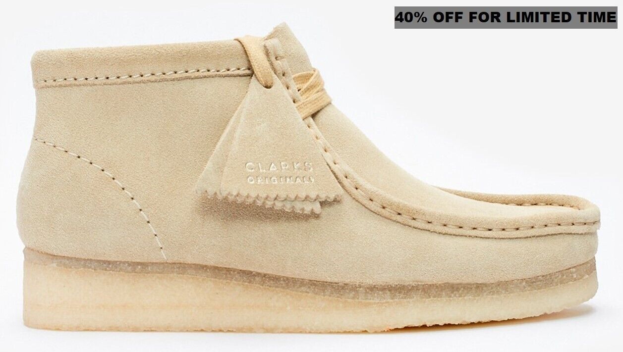 Clarks Wallabee Boot "Maple Suede" 26155520 (WOMEN'S)