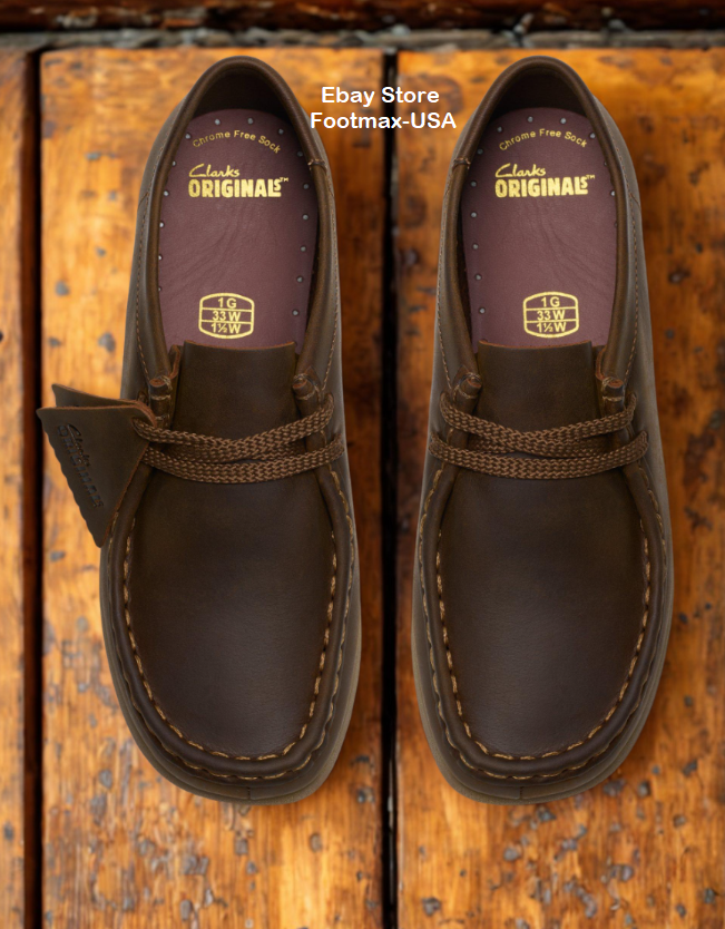 Clarks Kids / Juniors - Wallabee - Beeswax - 26172598