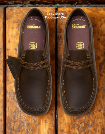 Clarks Kids / Juniors - Wallabee - Beeswax - 26172598