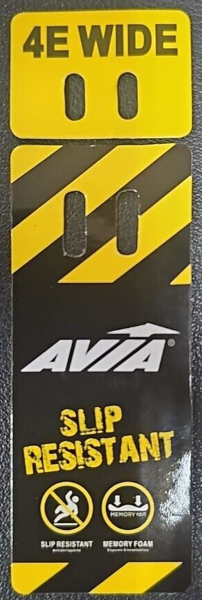 Avia Avi-Canyon SR - (Work-Slip Resistant) AA50169MBBX - 4E WIDE - Adults